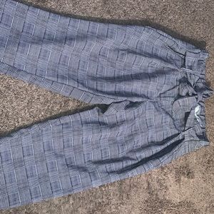 Size XL plaid pants, business casual.